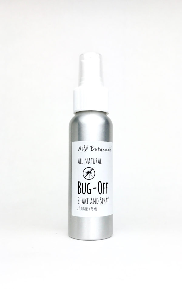 Bug Off shake & spray all natural bug repellant
